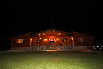 Custom remote home by Mauna Loa Cedar Homes